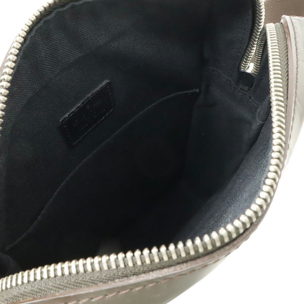 Louis Vuitton Coffee Monogram Leather Shoulder Bag