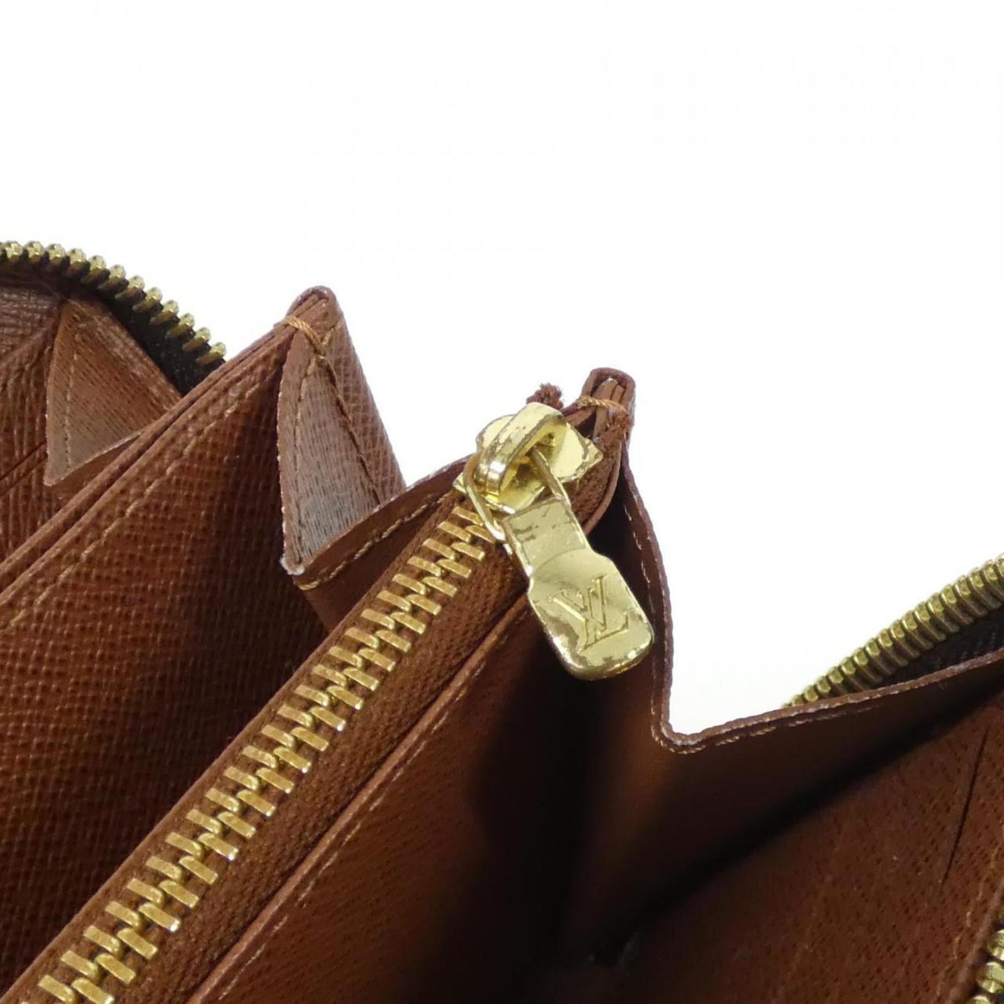 Louis Vuitton Brown Coated Canvas Long Wallet