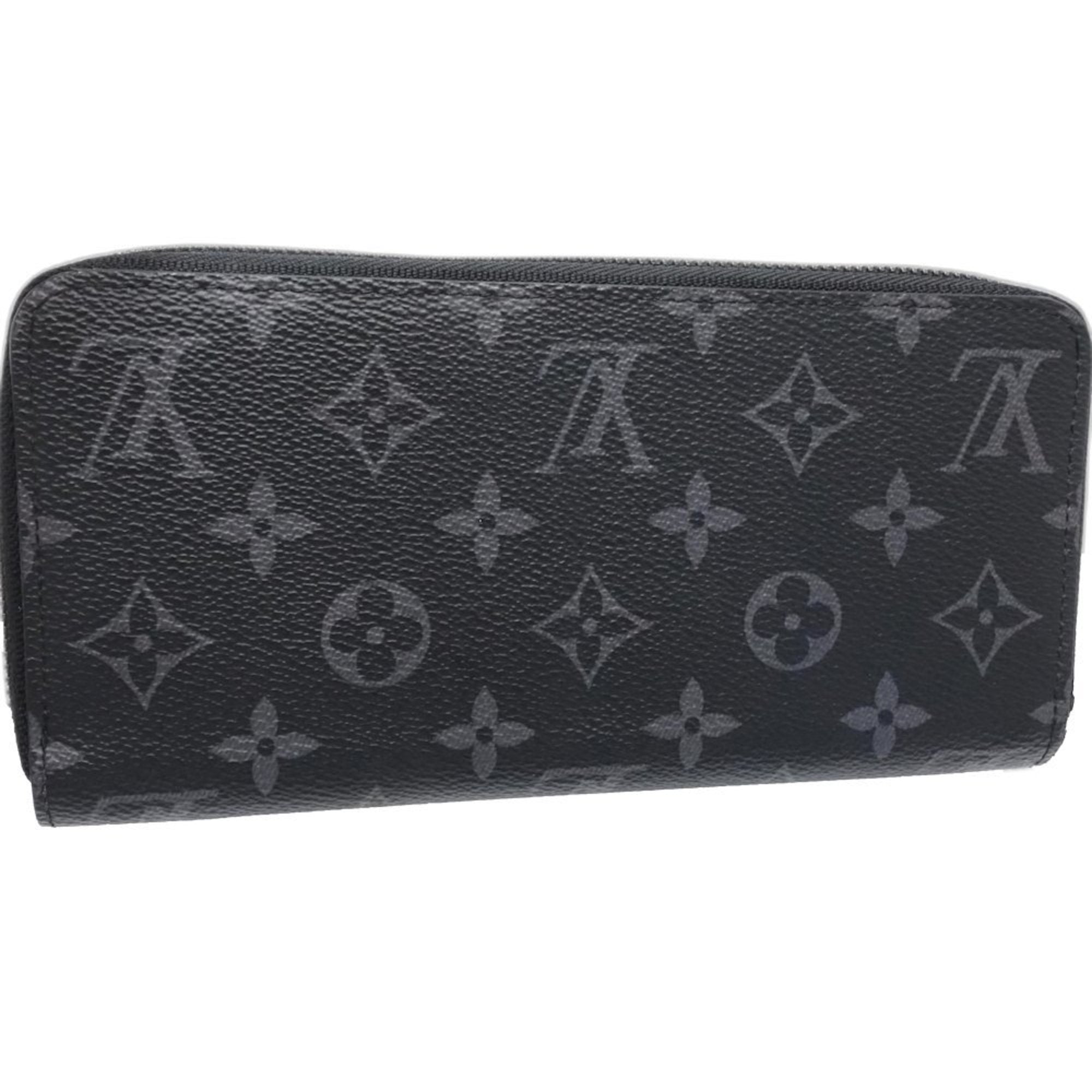 Louis Vuitton Monogram Eclipse Monogram Eclipse Noir Monogram Eclipse Long Wallet