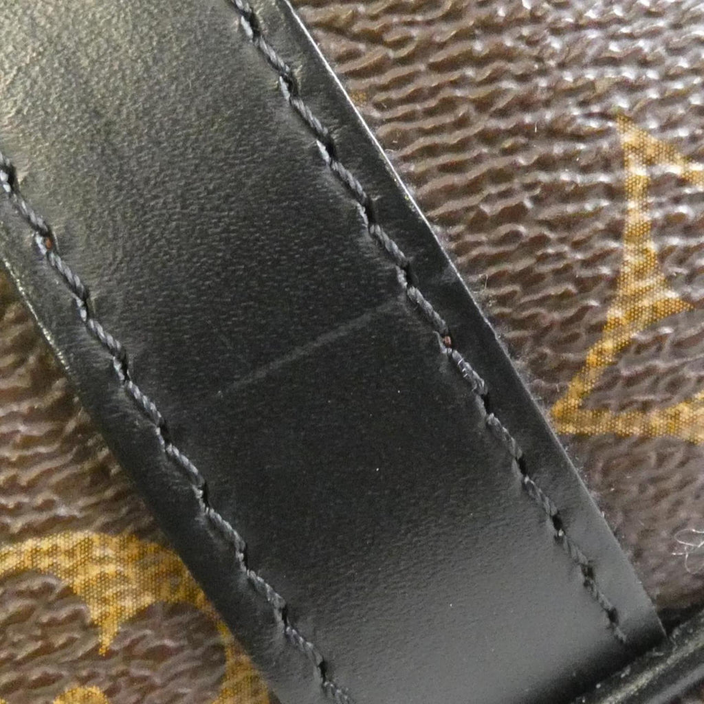 Louis Vuitton Marron Coated Canvas Handbag