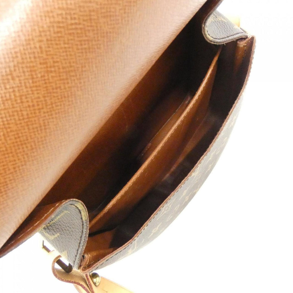 Louis Vuitton Marron Coated Canvas Shoulder Bag