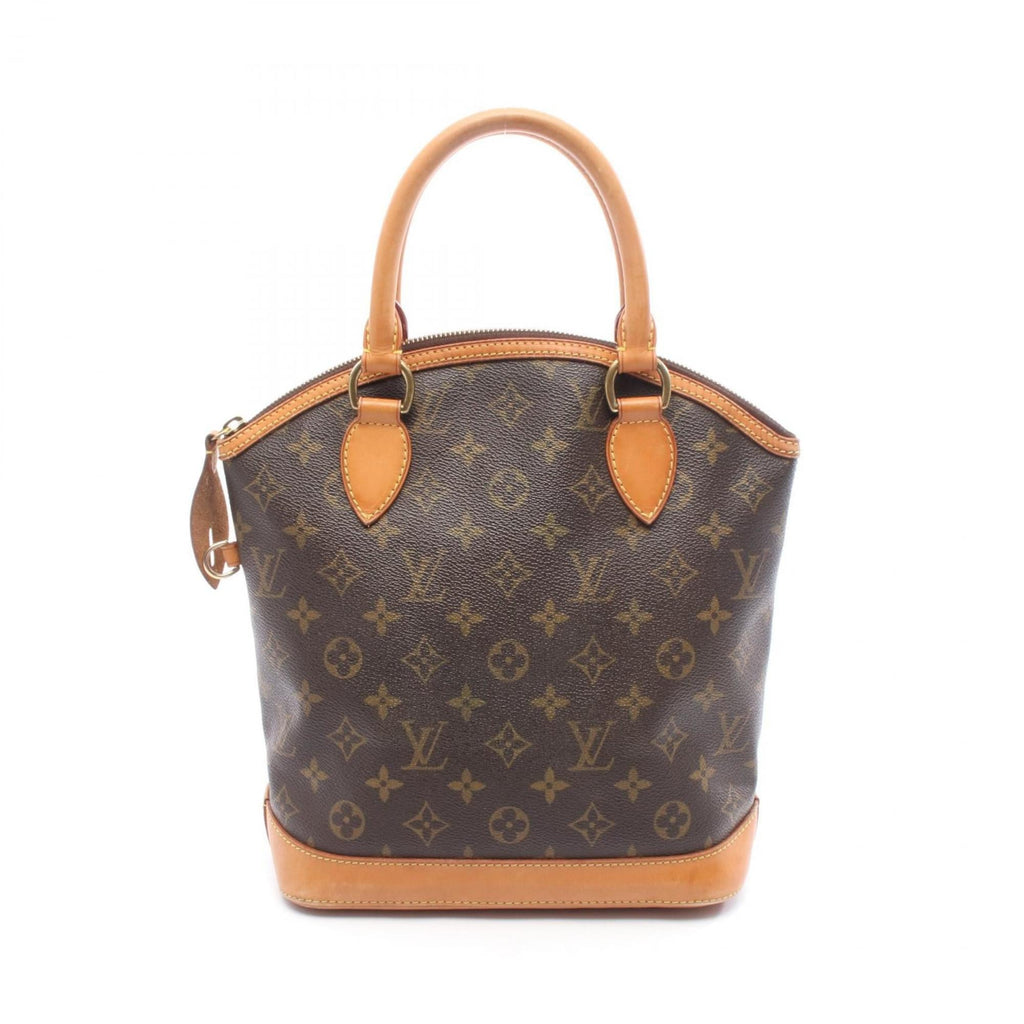 Louis Vuitton Brown Monogram Coated Canvas Leather Handbag