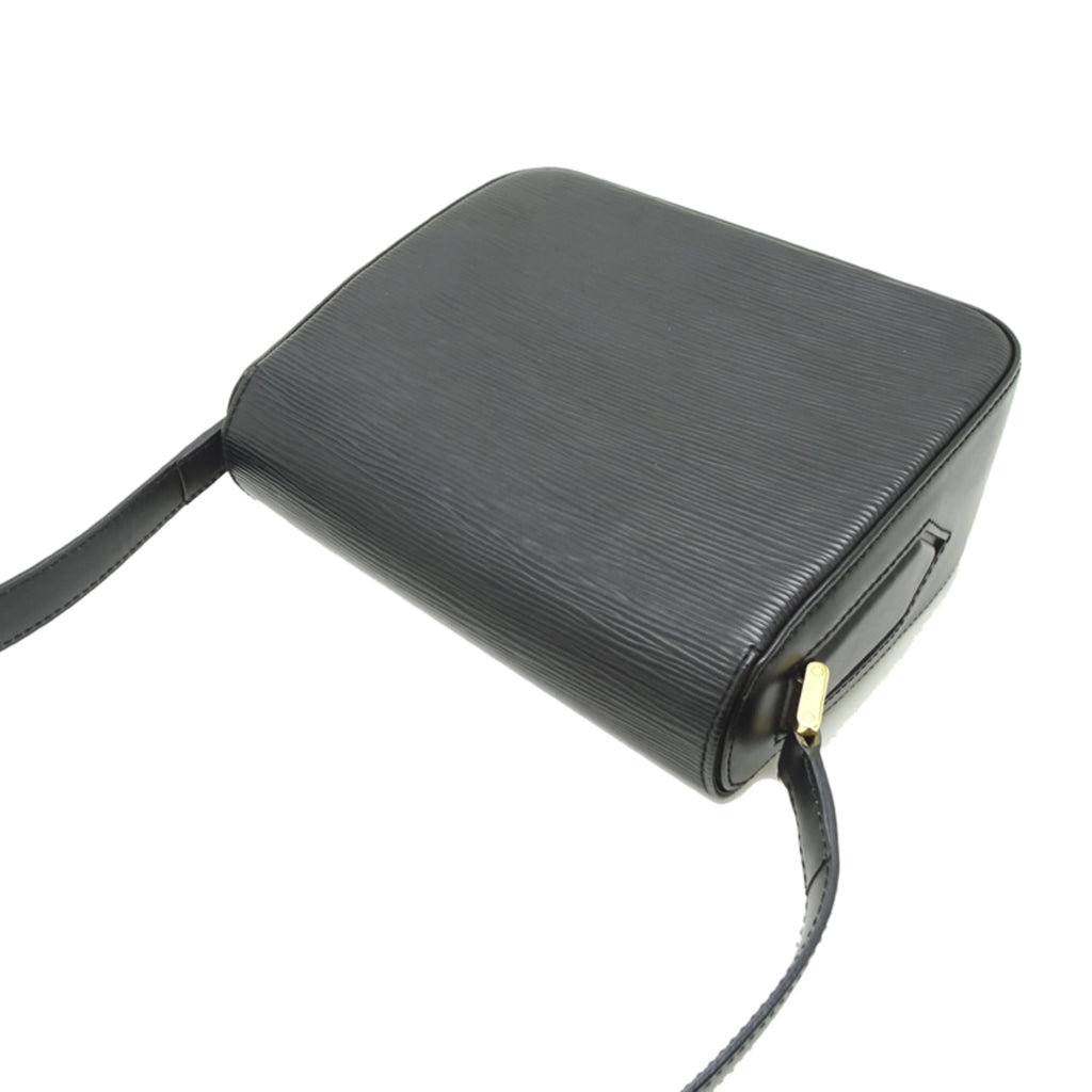 Louis Vuitton Black Noir Epi Leather Shoulder Bag