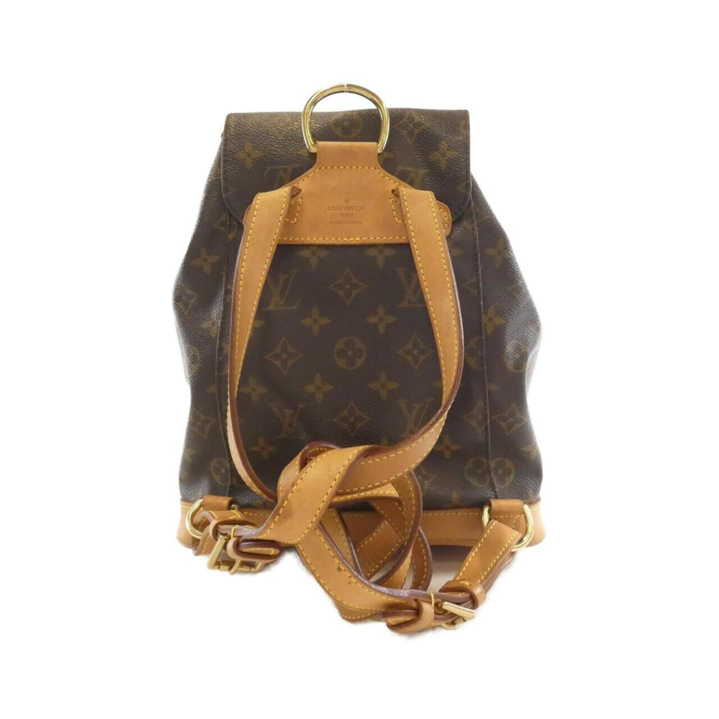 Louis Vuitton Brown Coated Canvas Backpack