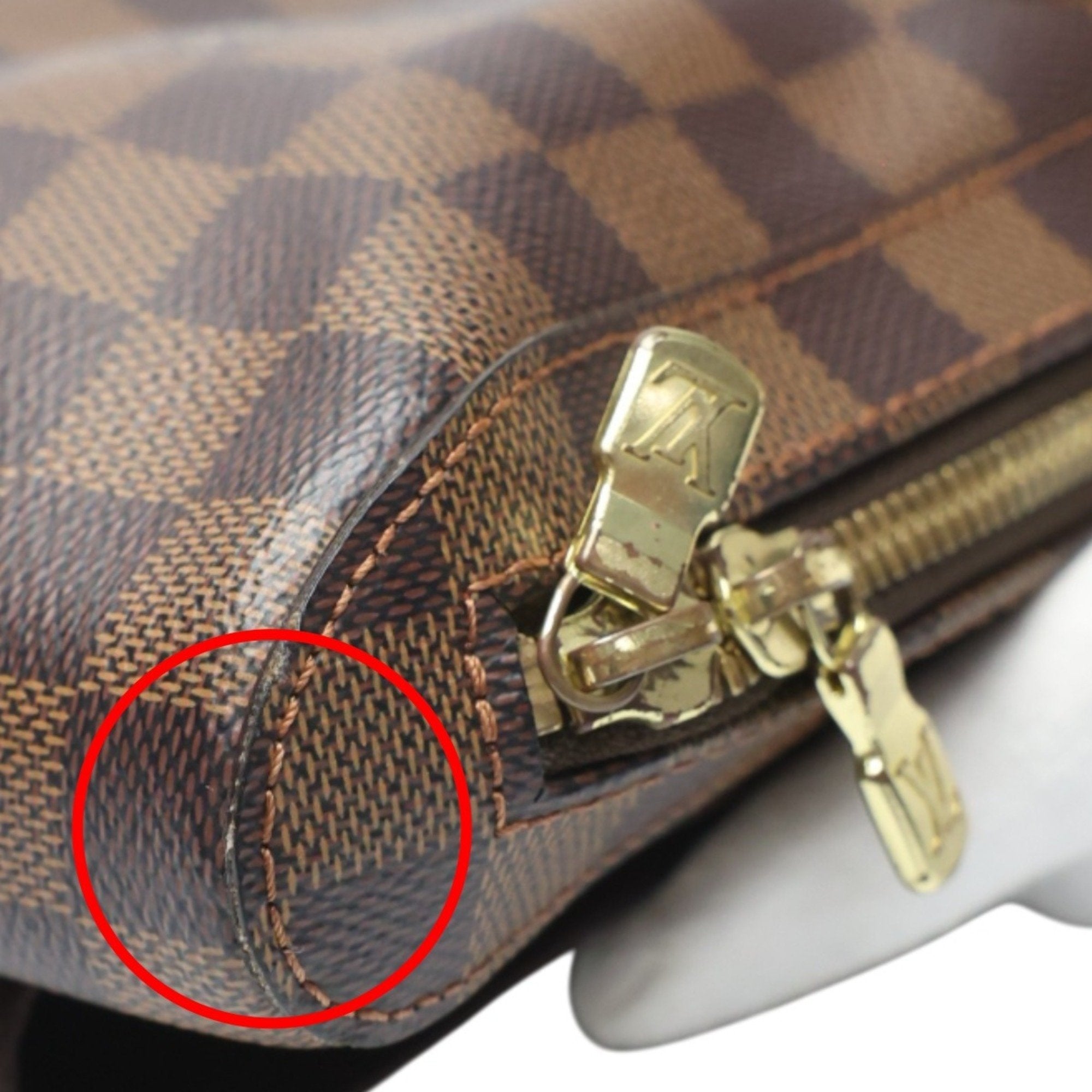 Louis Vuitton Damier Ebene Damier Canvas Sling Bag