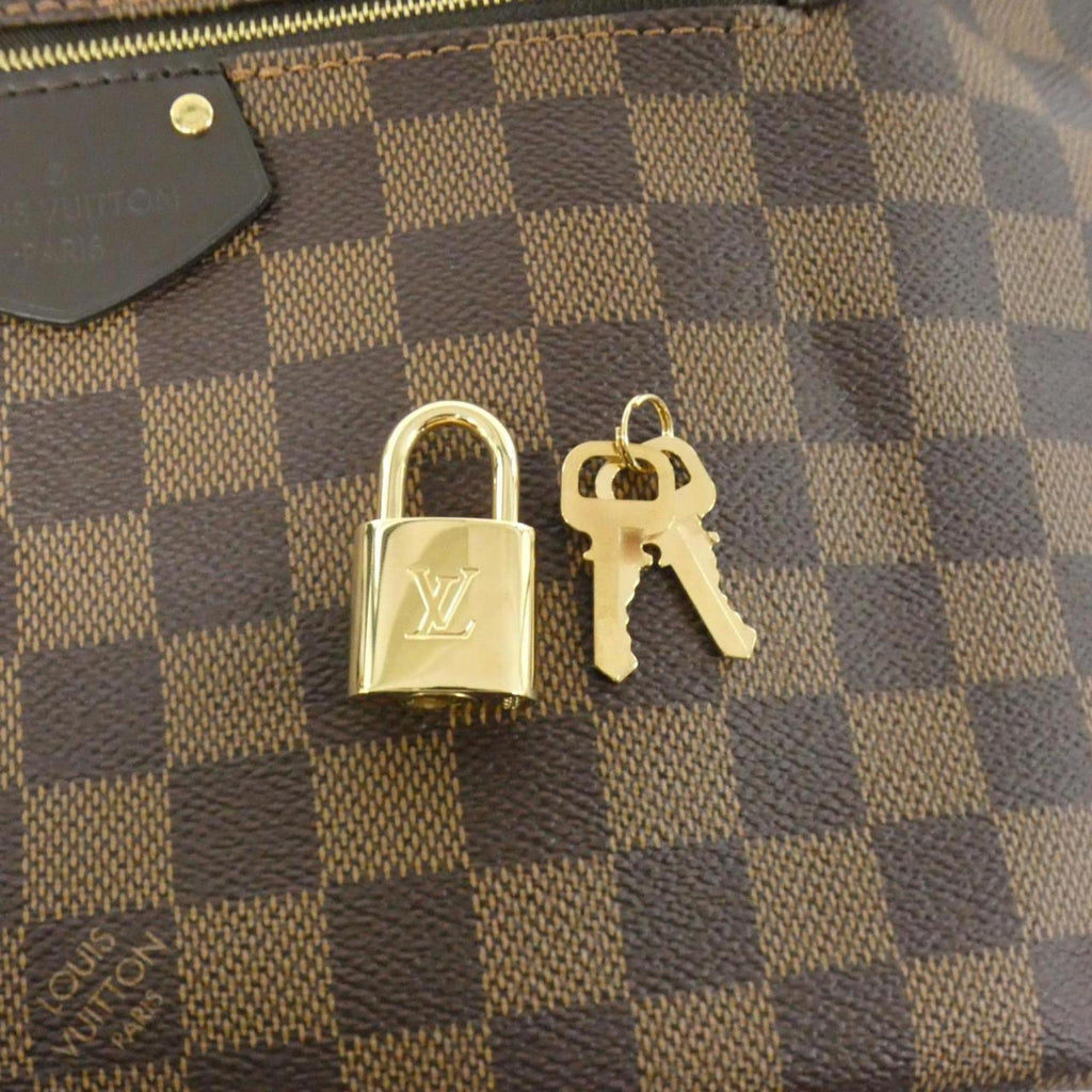 Louis Vuitton Ebene Coated Canvas Handbag
