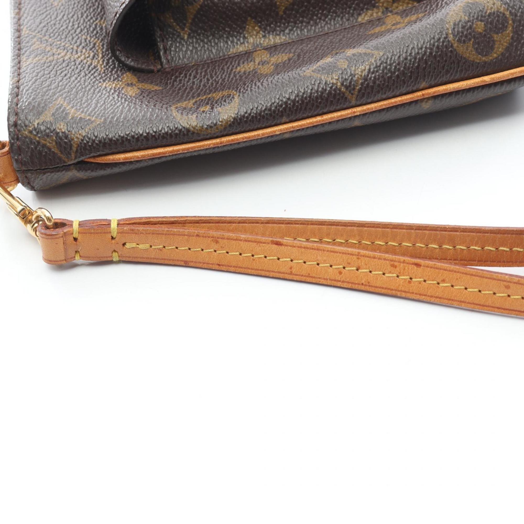 Louis Vuitton Brown Monogram Monogram Pochette Pouch