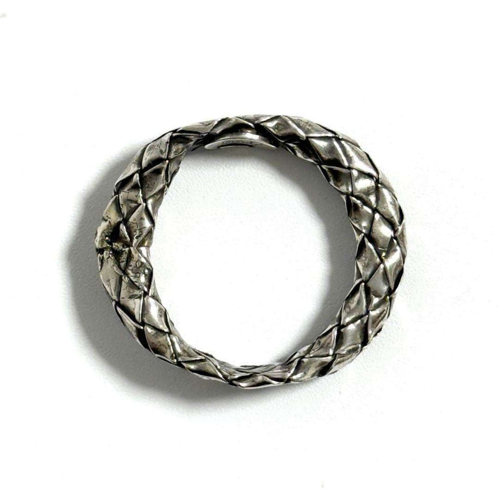 Bottega Veneta Silver 925 Band Ring