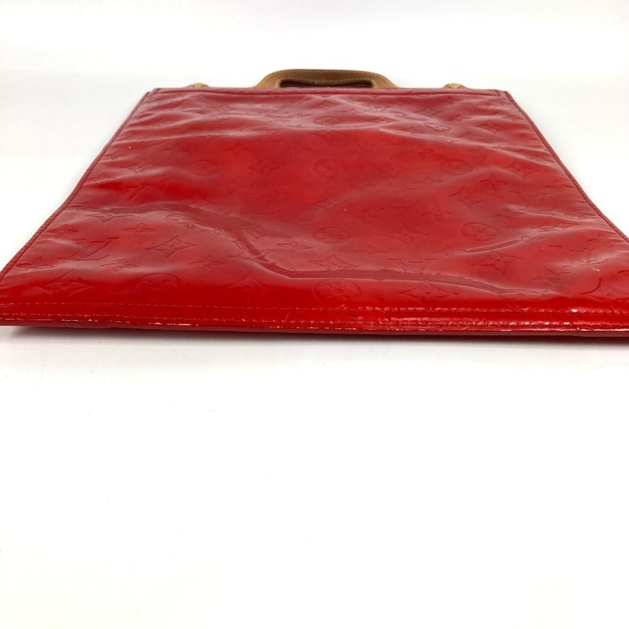 Louis Vuitton Galle Red Color Monogram Vernis Handbag