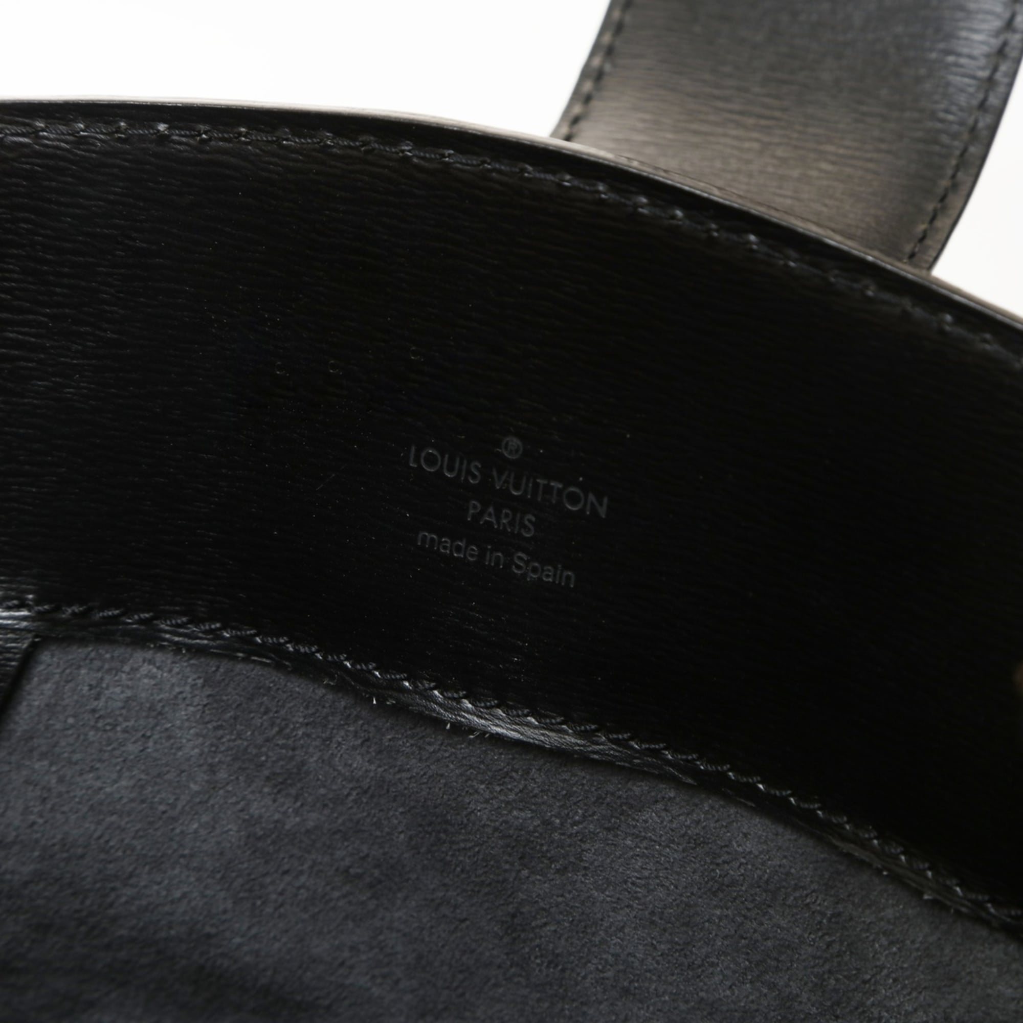 Louis Vuitton Epi Black Epi Leather Shoulder Bag