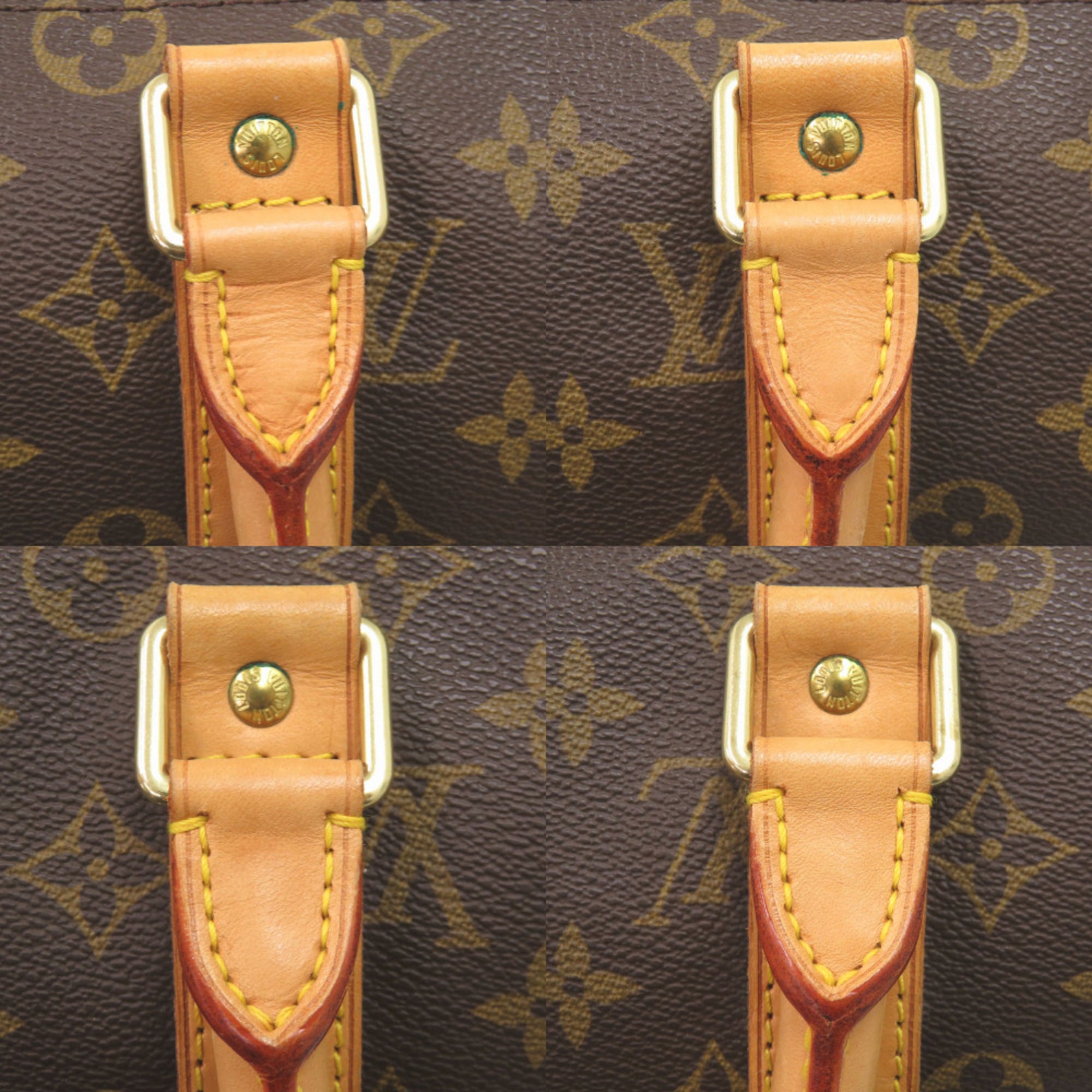 Louis Vuitton Brown Monogram Monogram Boston Bag