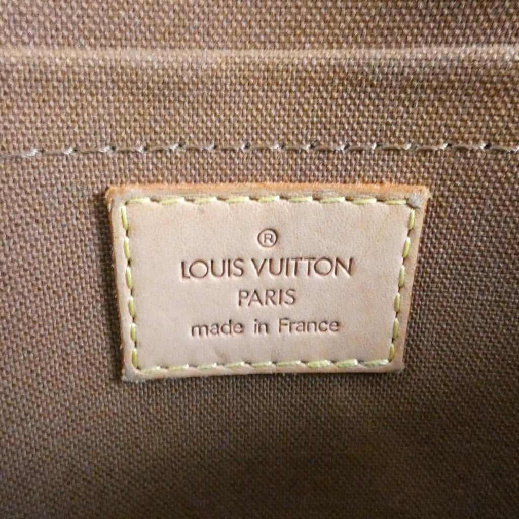 Louis Vuitton Brown Coated Canvas Fanny Pack Pochette