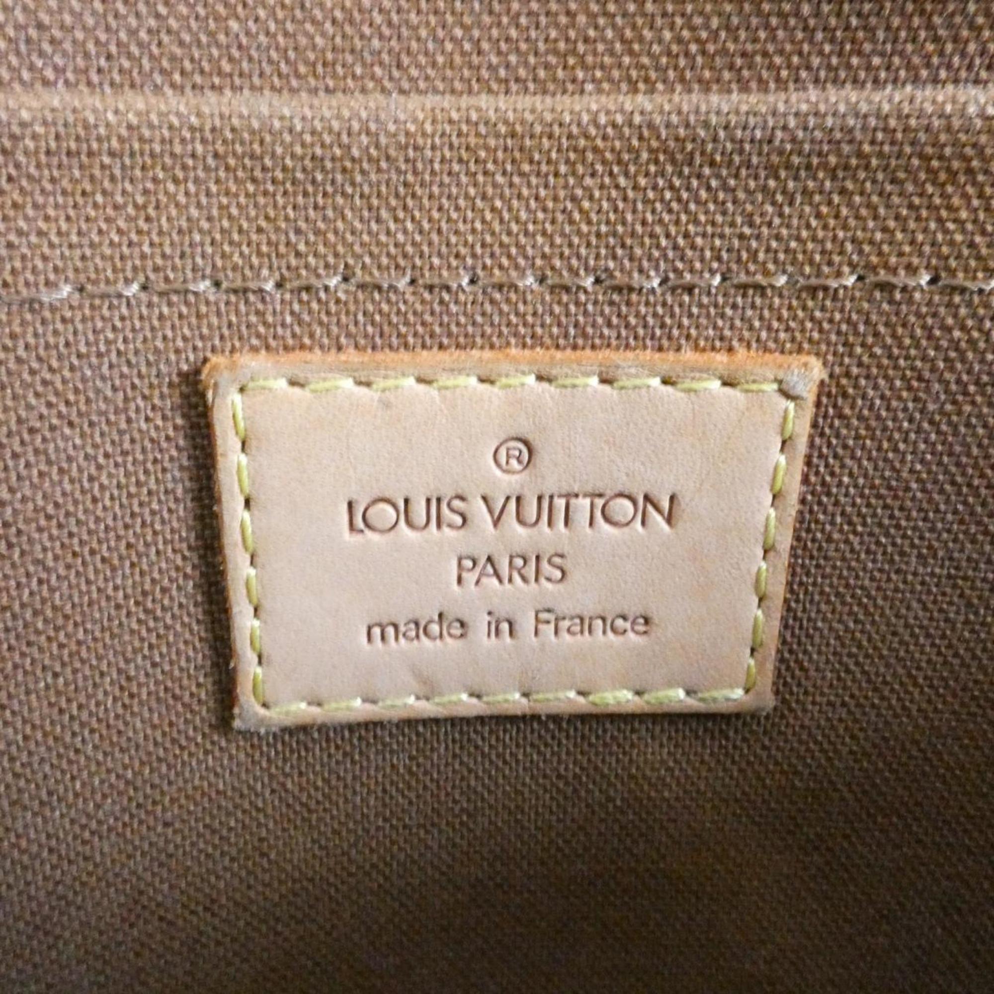 Louis Vuitton Brown Coated Canvas Fanny Pack Pochette