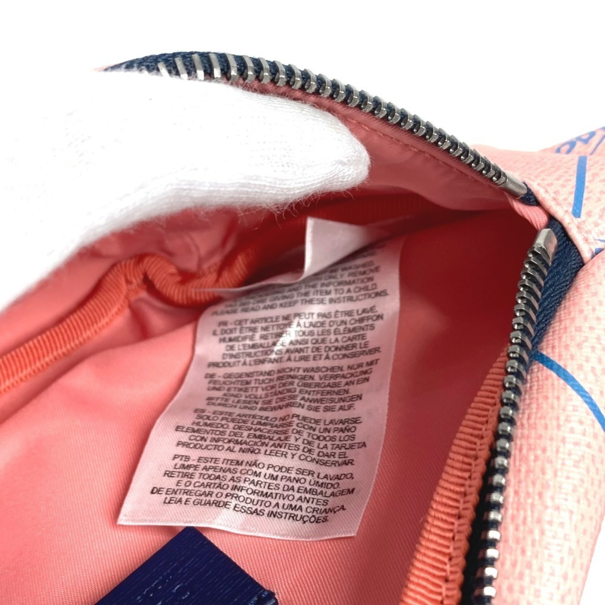 Gucci Pink Leather Shoulder Bag Sling Bag (Pre-Owned)