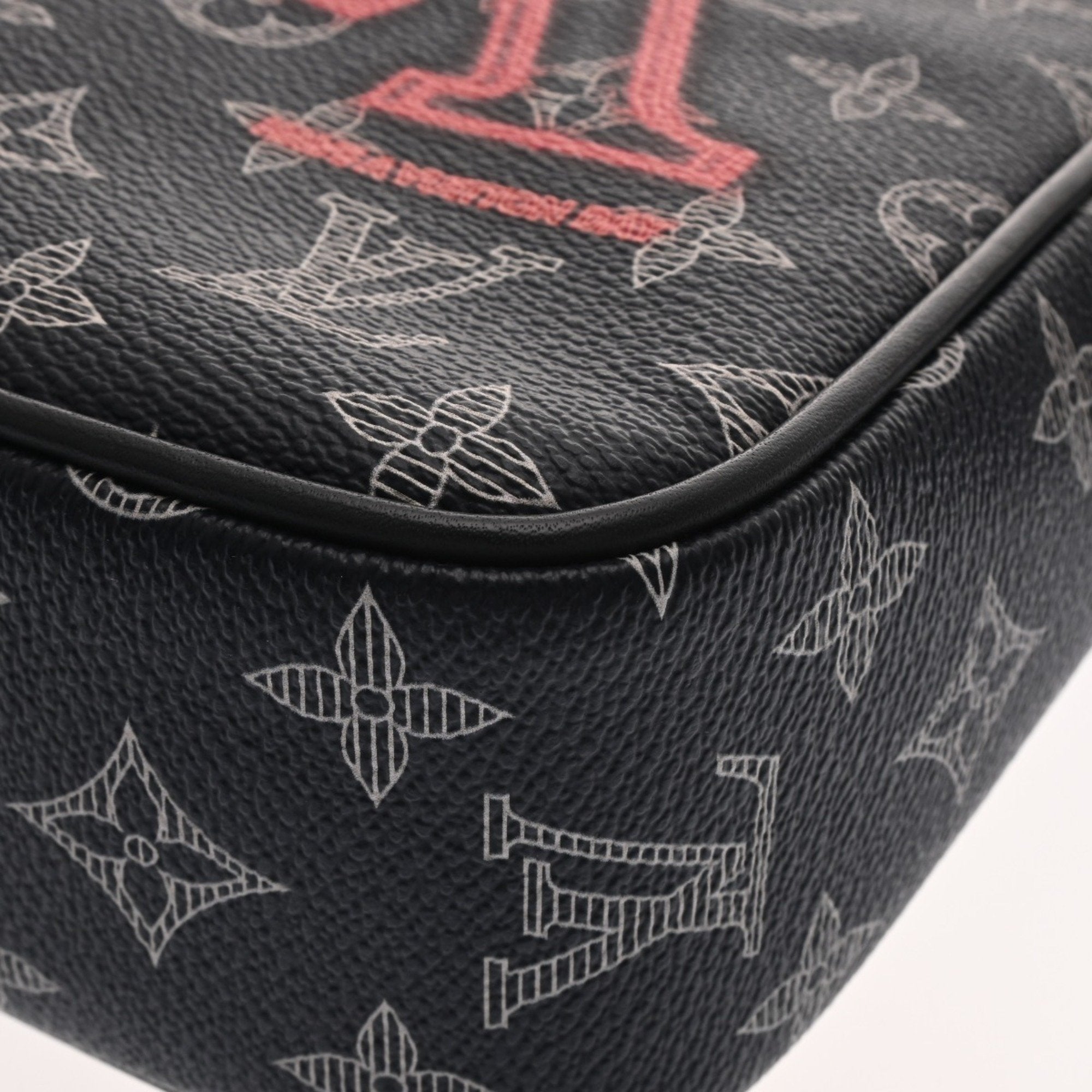 Louis Vuitton Navy Monogram Canvas Shoulder Bag