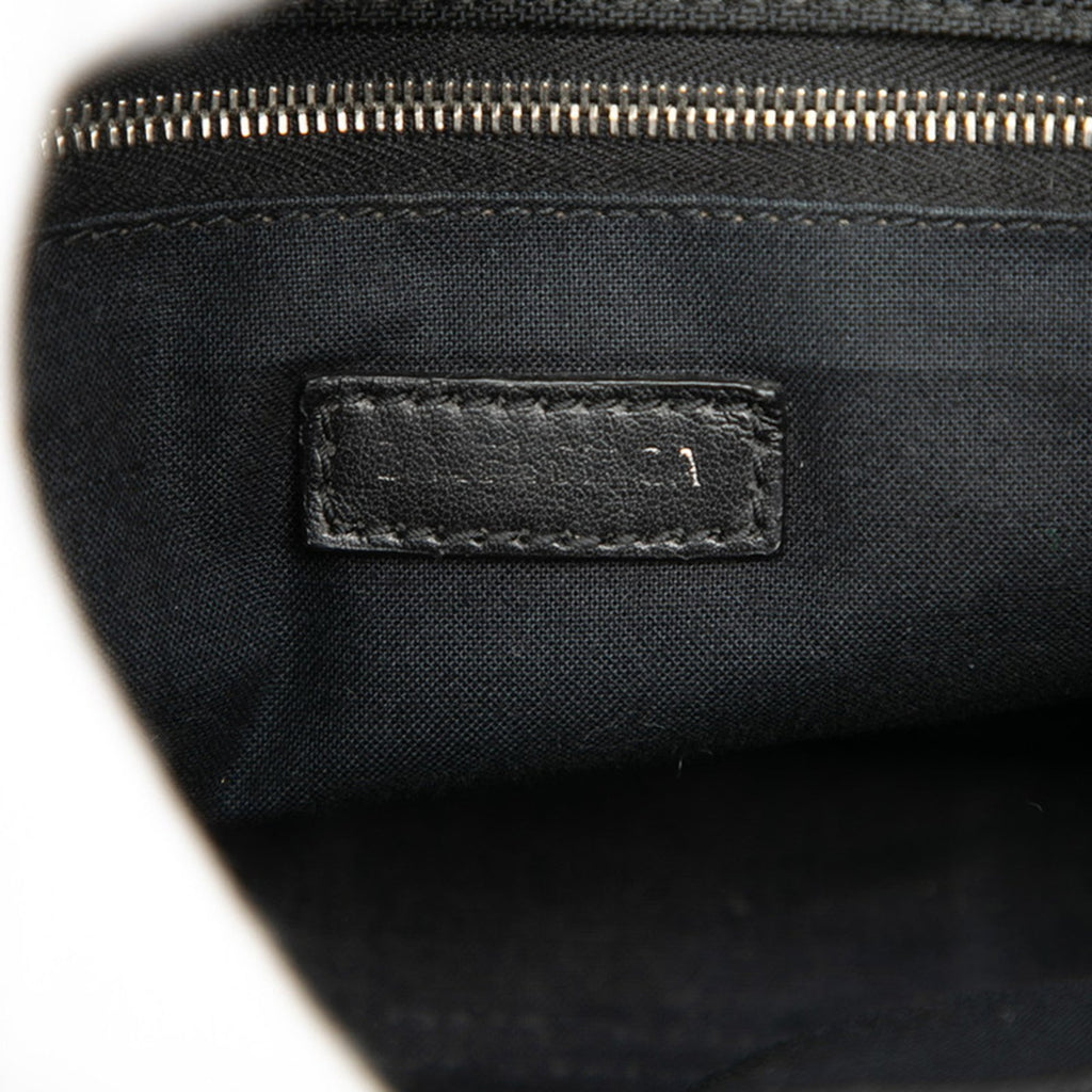 Balenciaga Black Canvas Handbag Shoulder