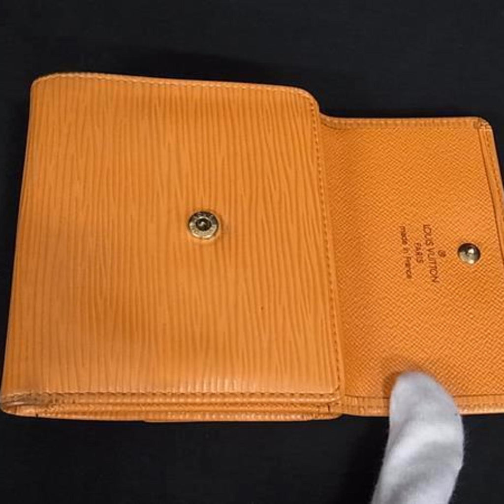 Louis Vuitton Epi Mandarin Epi Leather Wallet