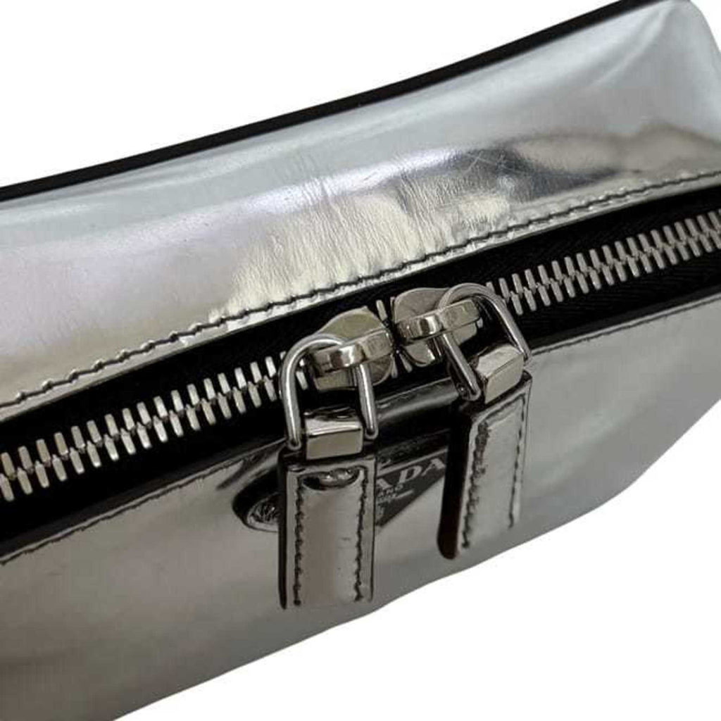 Prada Black Leather Shoulder Bag
