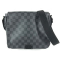 Louis Vuitton Black Damier Graphite Messenger Bag Shoulder Bag