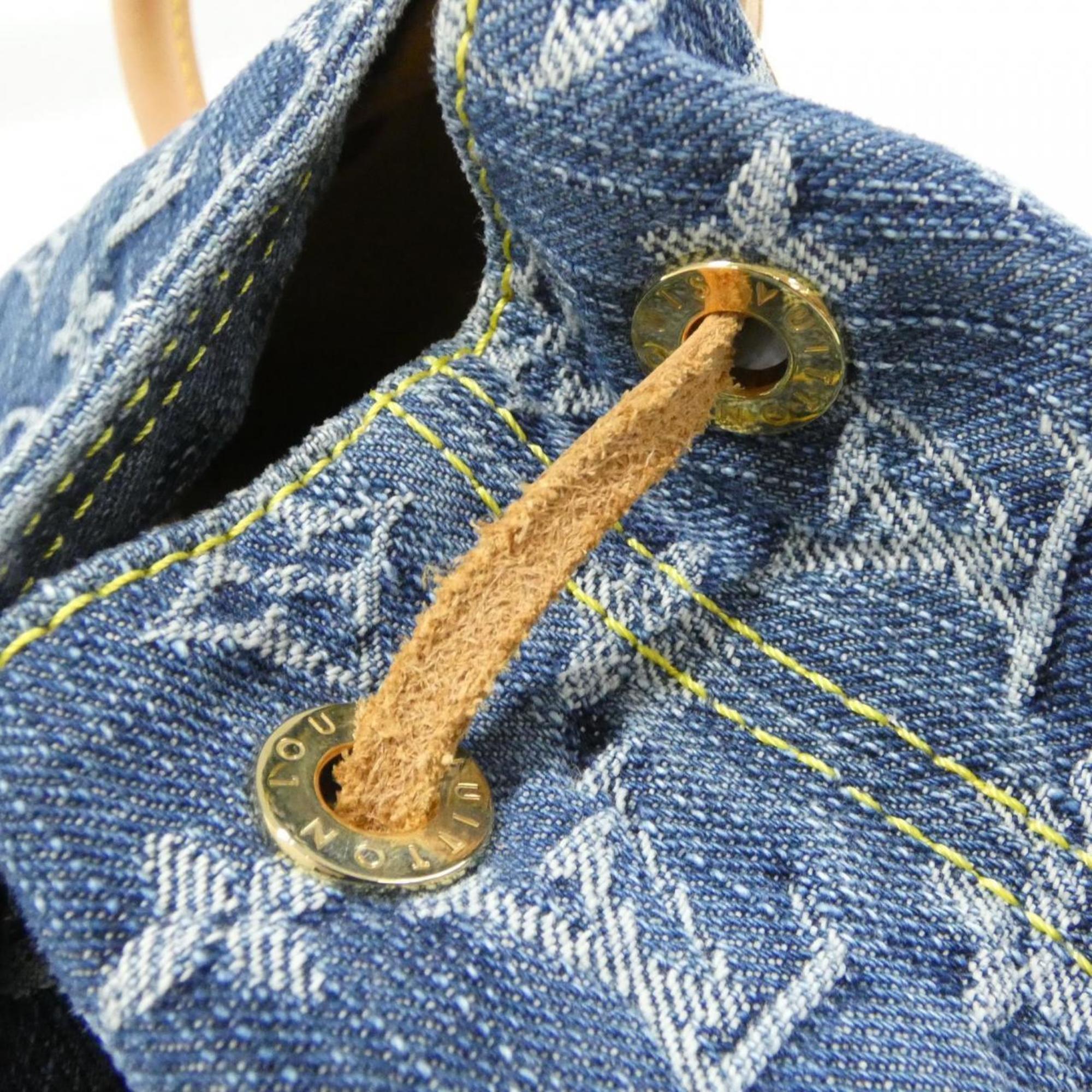 Louis Vuitton Monogram Denim Blue Monogram Denim Backpack