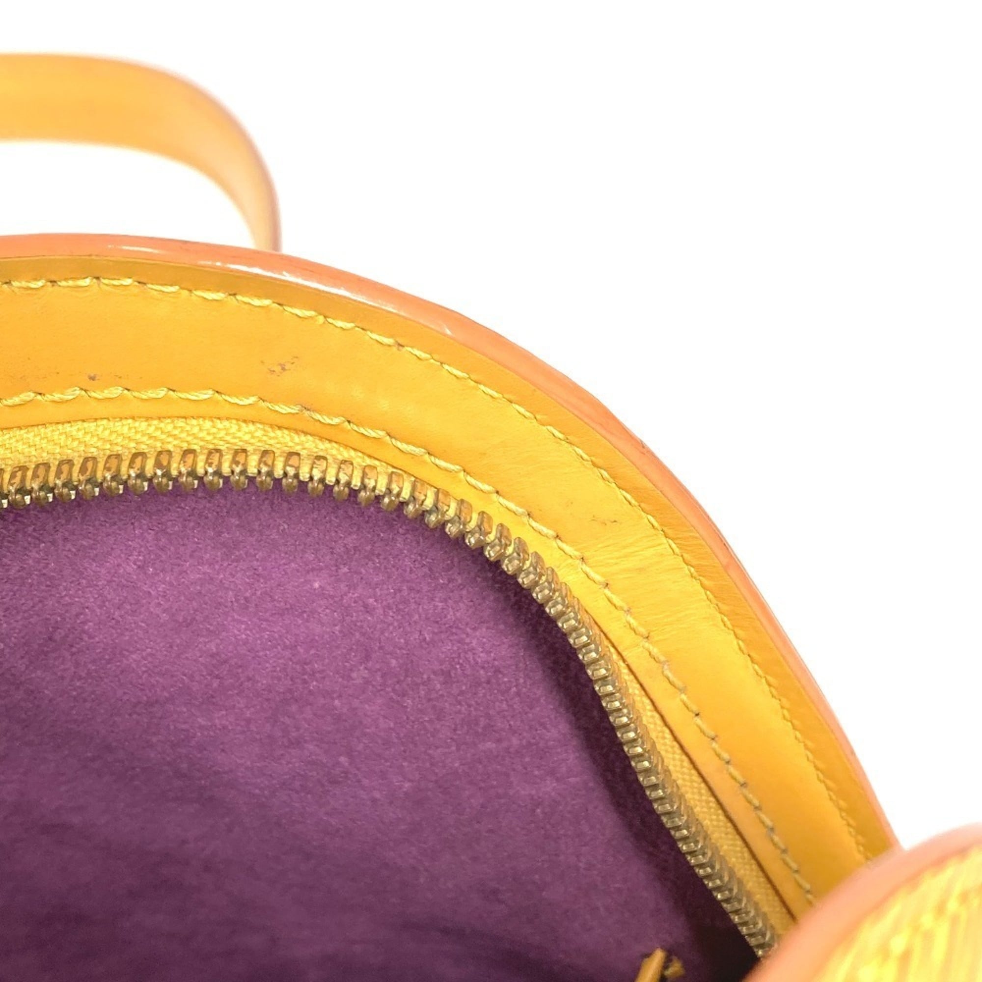 Louis Vuitton Epi Yellow Epi Leather Shoulder Bag Tote Bag