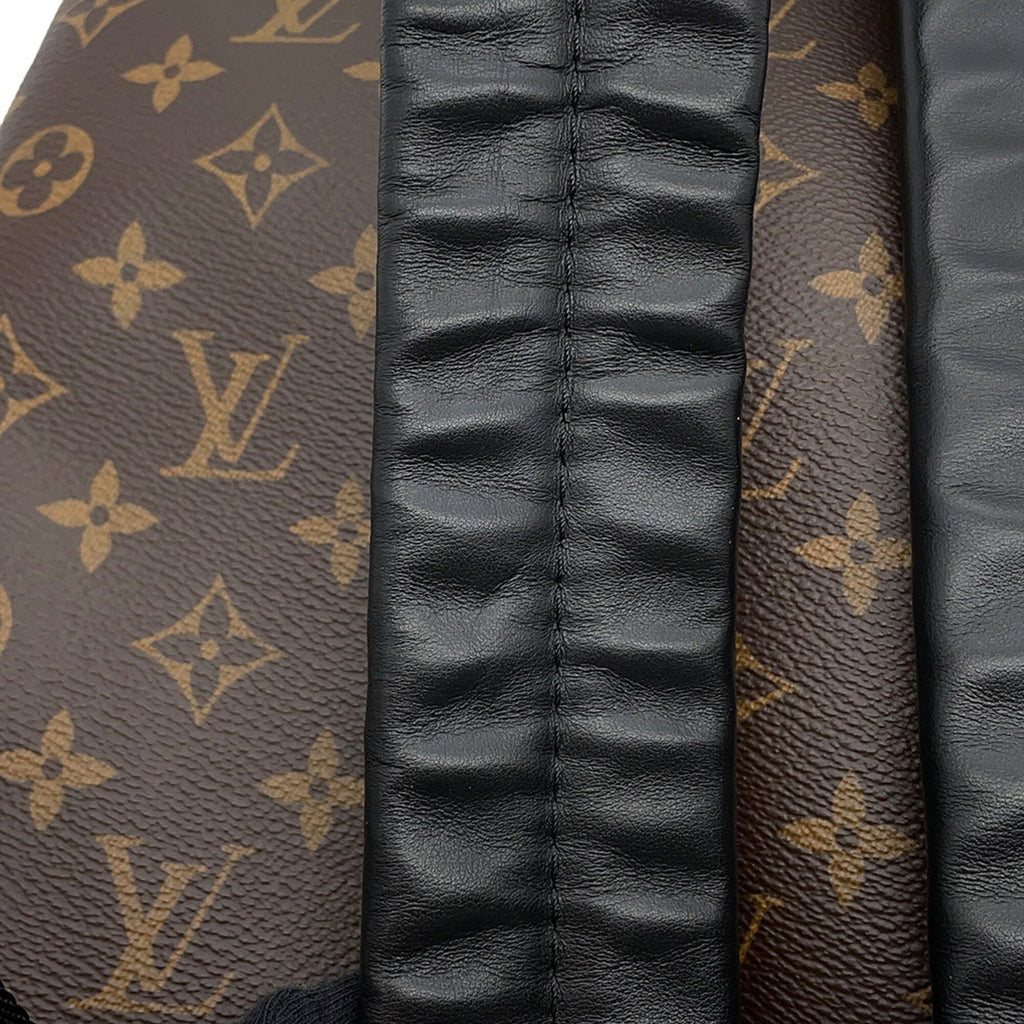 Louis Vuitton Black Brown Monogram Macassar Noir Monogram Backpack