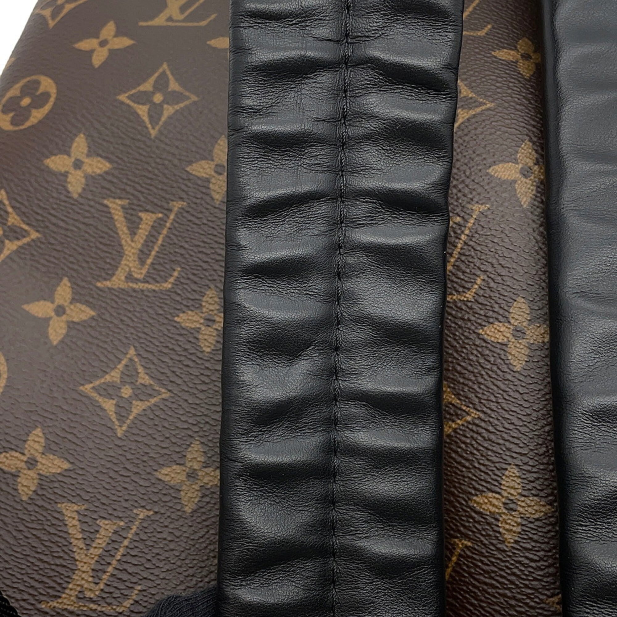 Louis Vuitton Black Brown Monogram Macassar Noir Monogram Backpack
