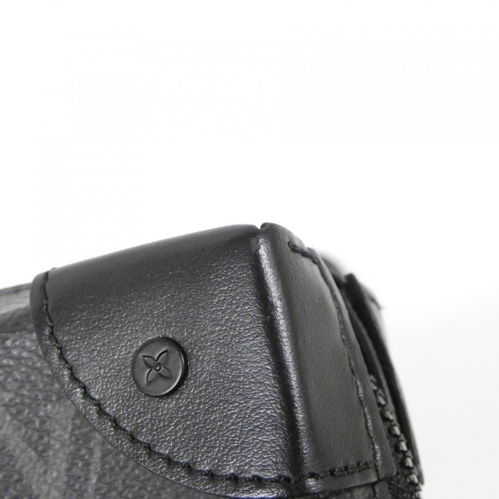 Louis Vuitton Black Coated Canvas Shoulder Bag