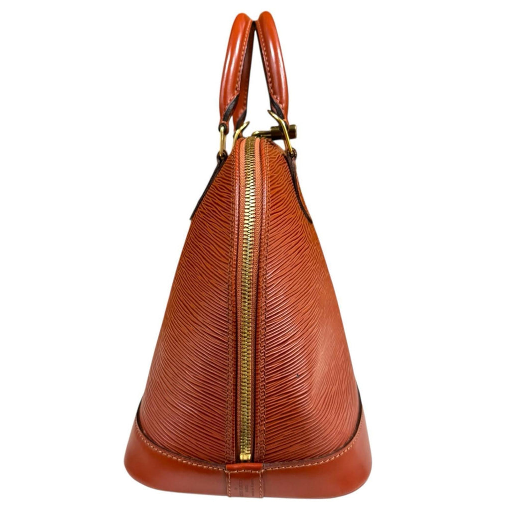 Louis Vuitton Brown Kenyan Brown Epi Leather Handbag