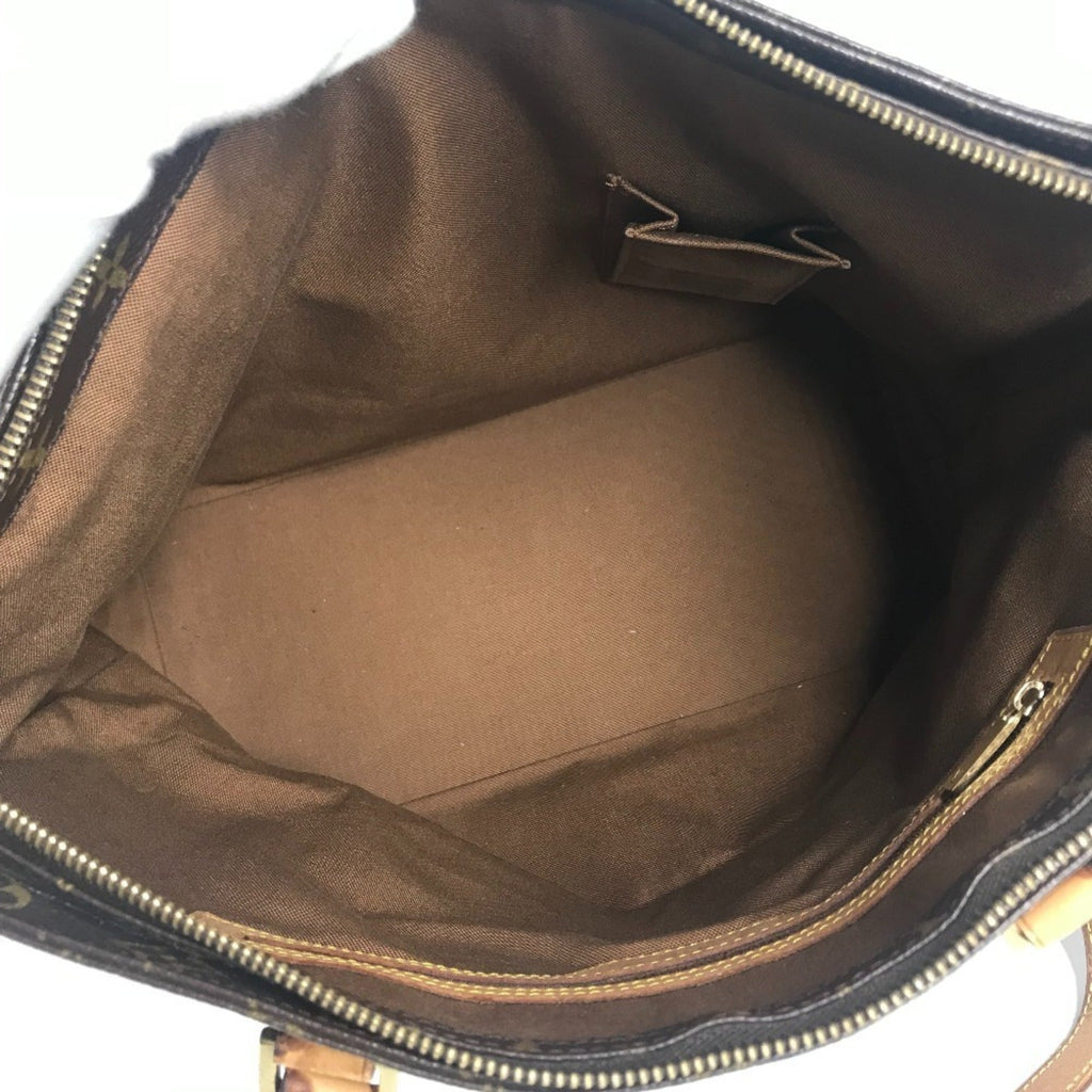 Louis Vuitton Brown Monogram Canvas Shoulder Bag Tote Bag