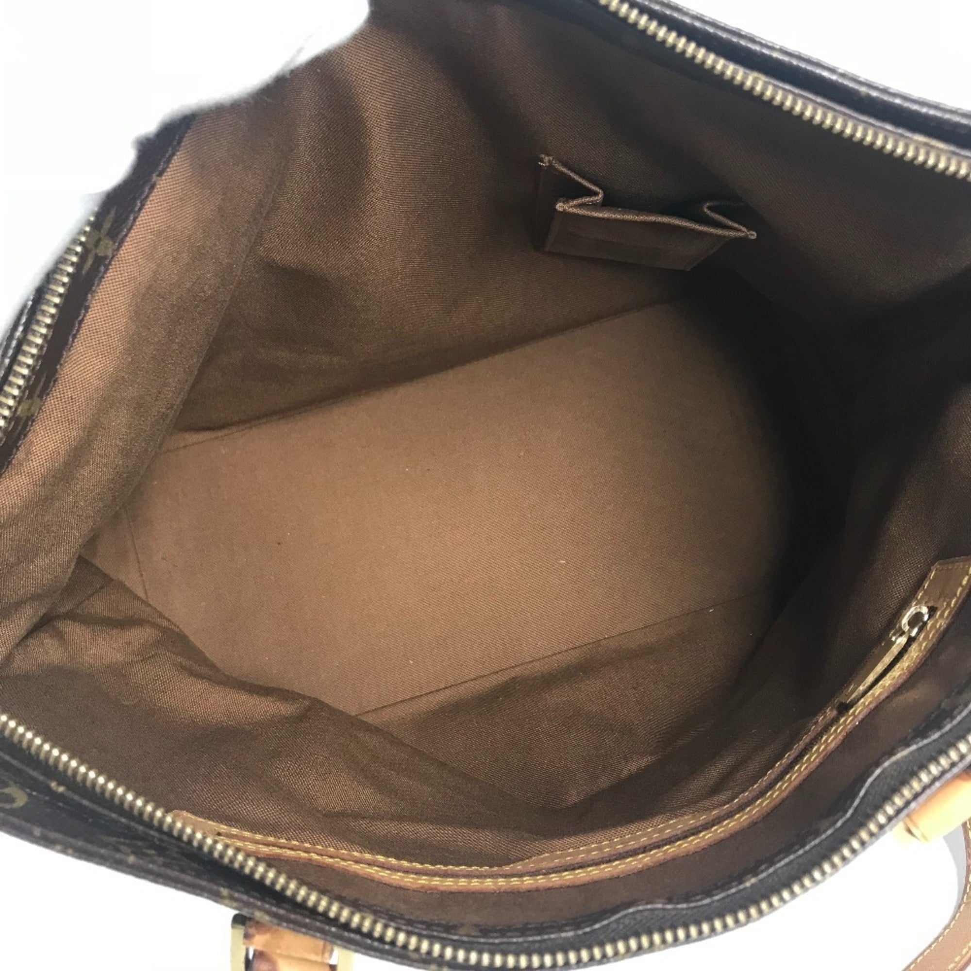 Louis Vuitton Brown Monogram Canvas Shoulder Bag Tote Bag