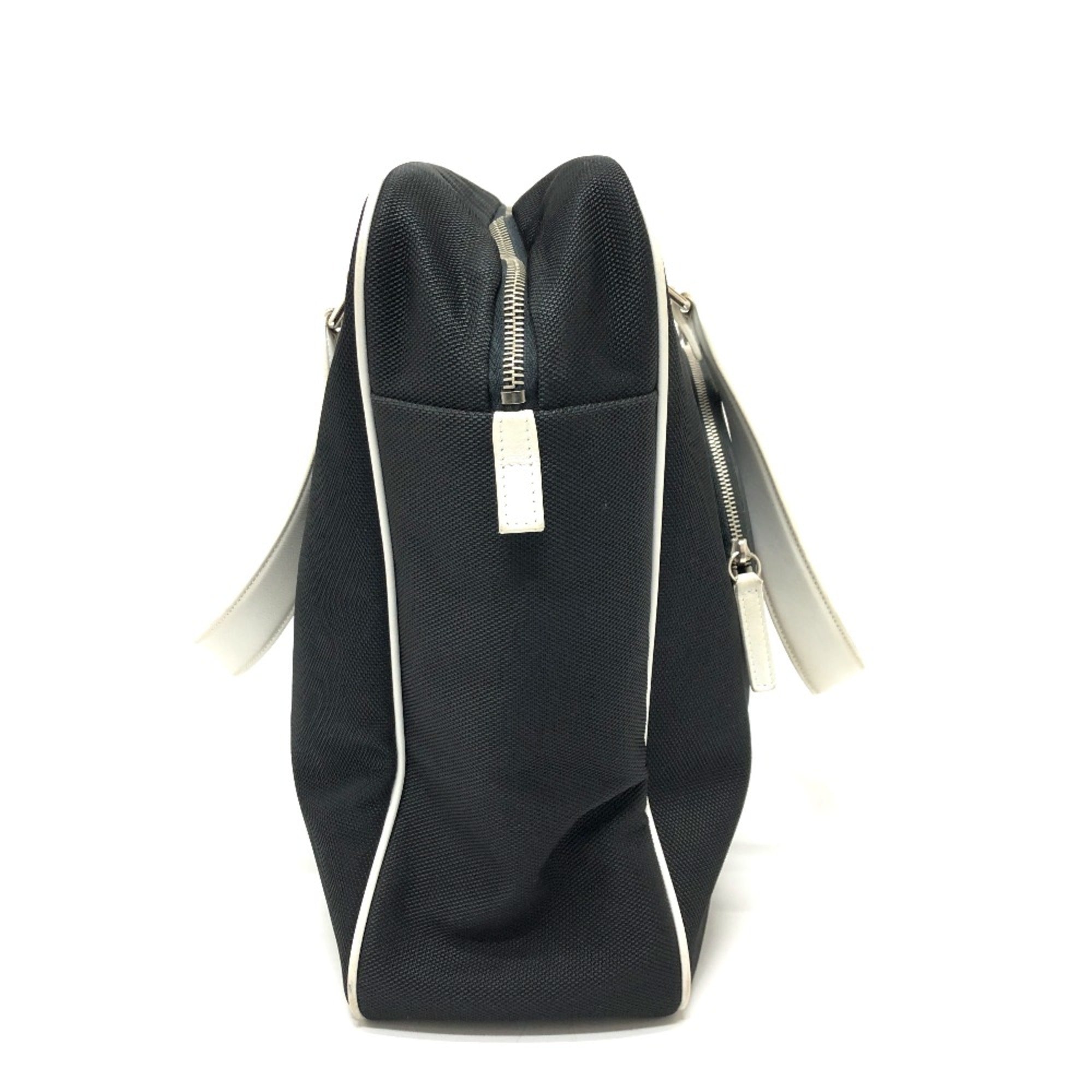 Chanel Black Cloth Shoulder Bag