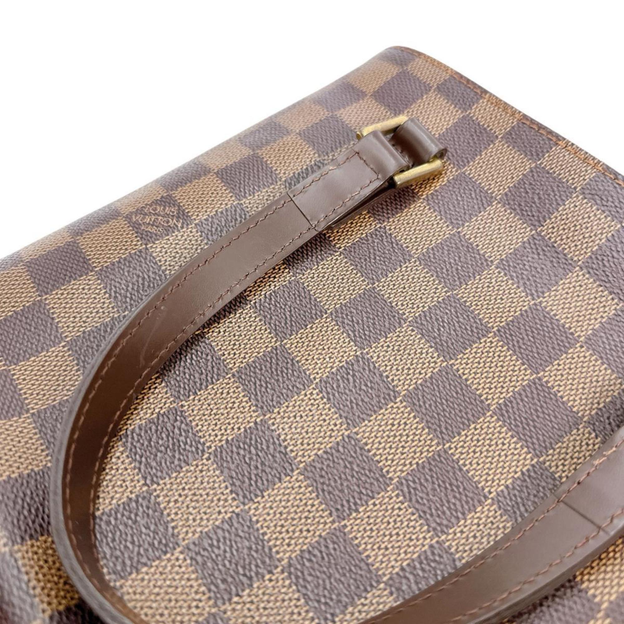 Louis Vuitton Damier Brown Damier Canvas Damier Canvas Handbag