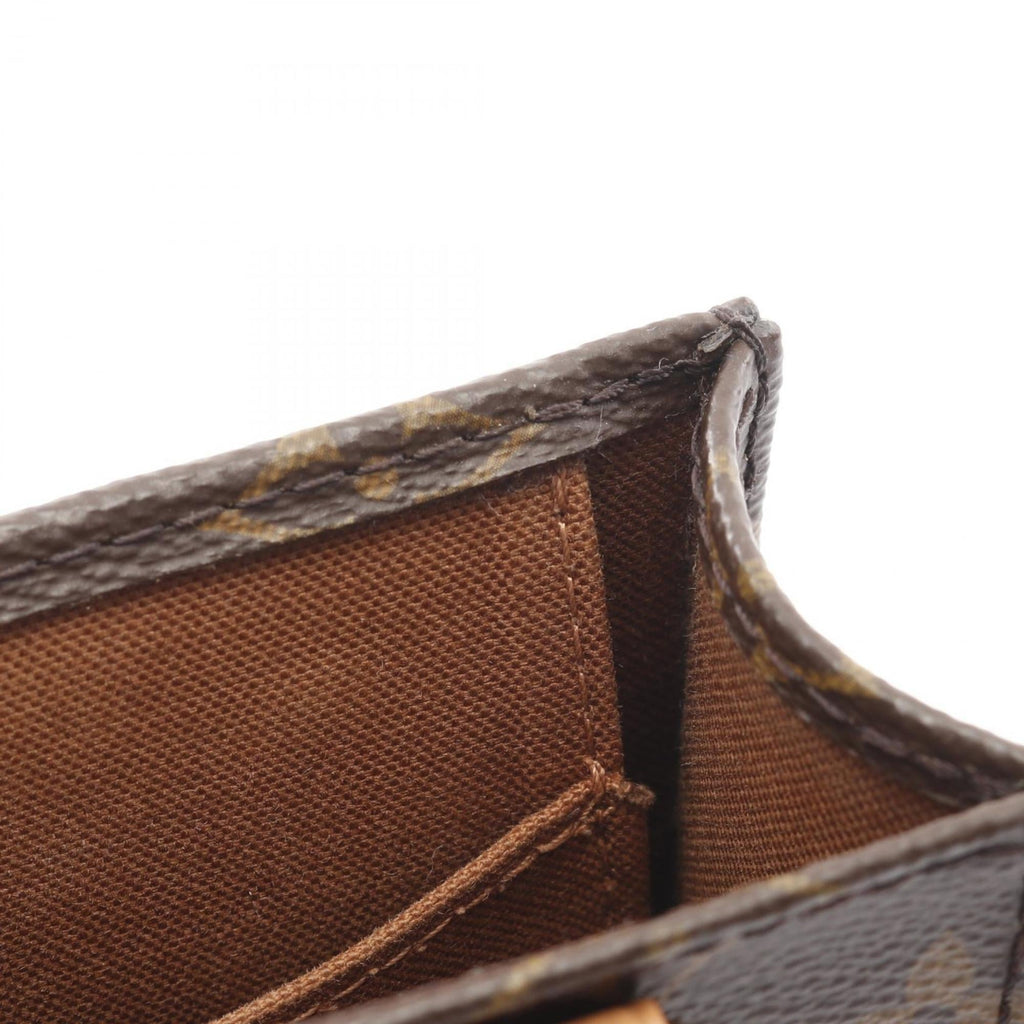 Louis Vuitton Brown Monogram Coated Canvas Handbag