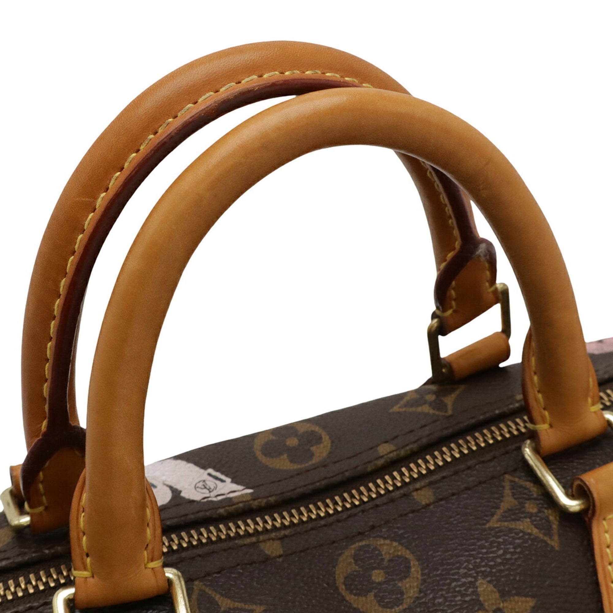 Louis Vuitton Monogram Brown Pink Monogram Handbag