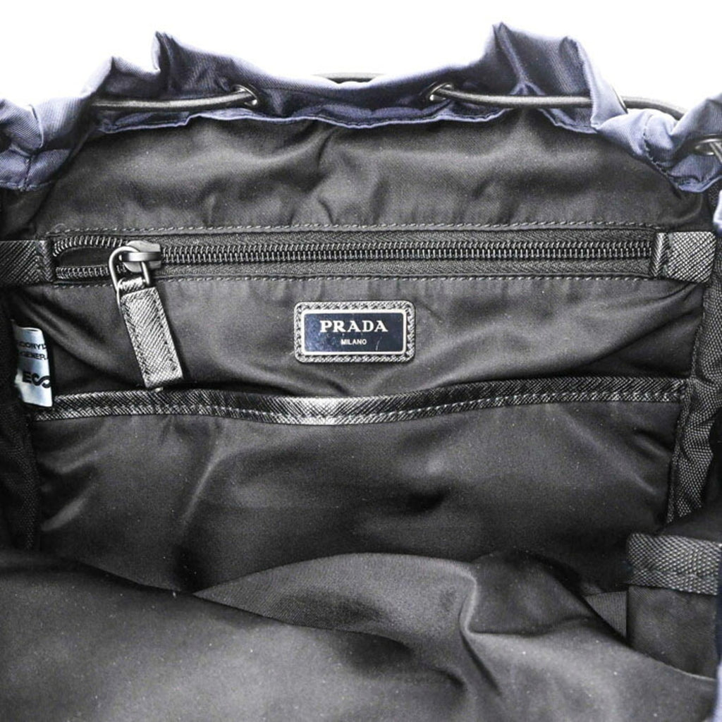Prada Navy Nylon Backpack