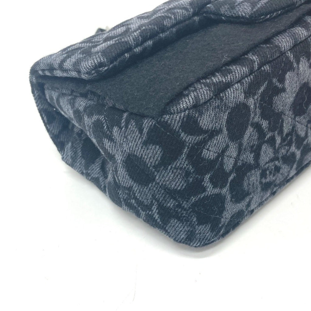 Chanel Black Denim Shoulder Bag