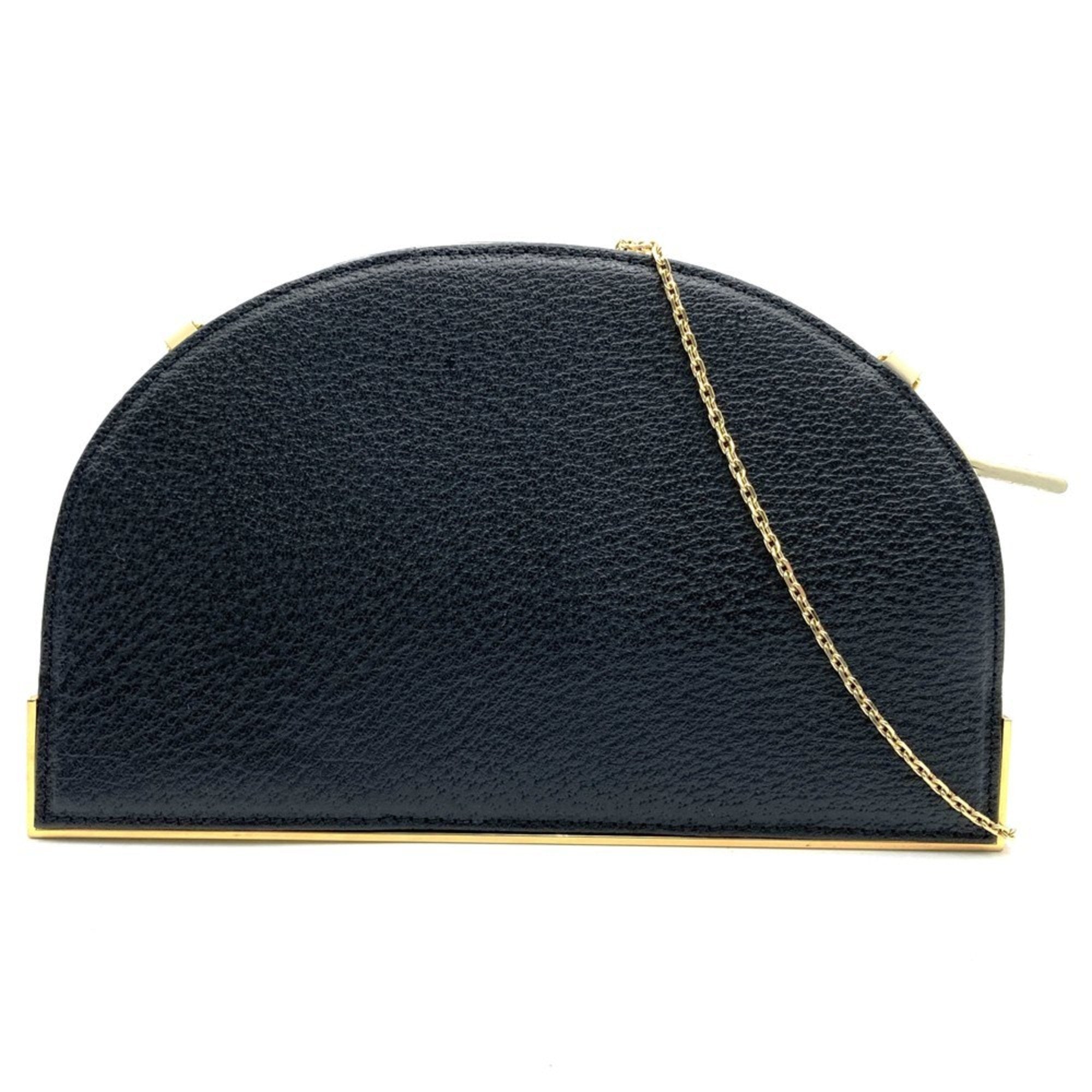 Fendi Black Leather Shoulder Bag