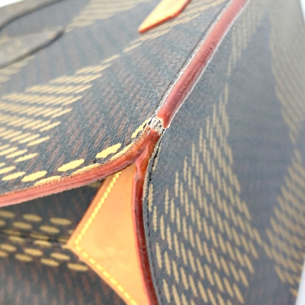 Louis Vuitton Brown Damier Canvas Damier Canvas Shoulder Bag Tote Bag