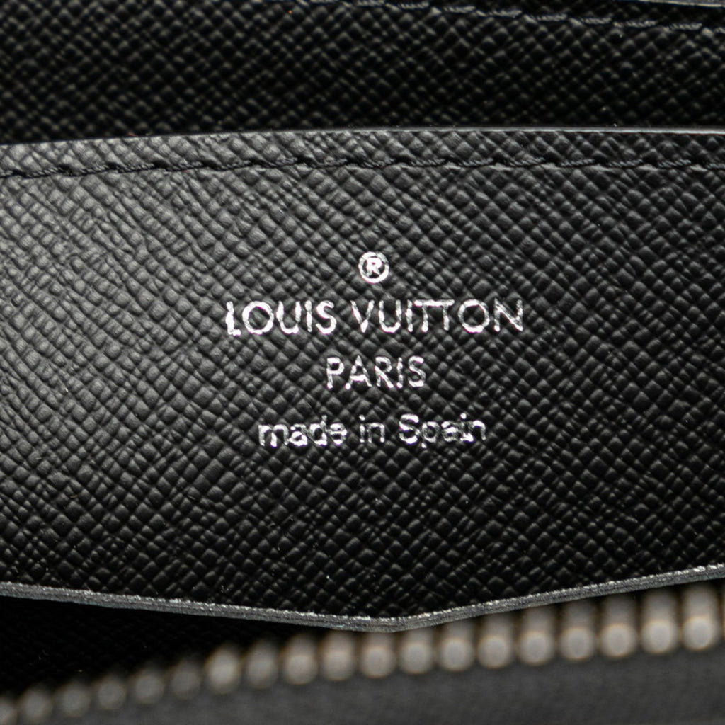 Louis Vuitton Black Pvc Leather Long Wallet