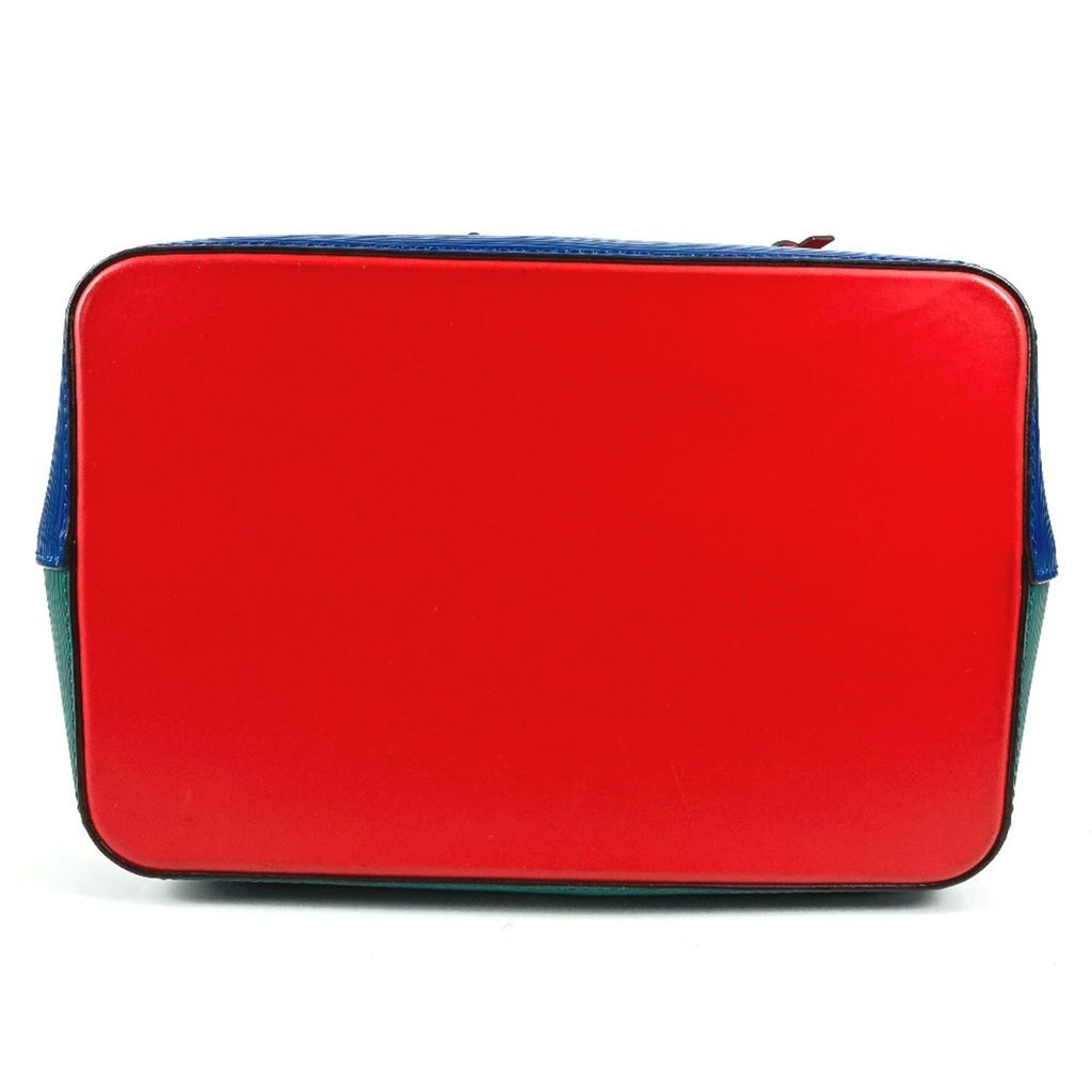 Louis Vuitton Blue Green Red Color Epi Leather Shoulder Bag