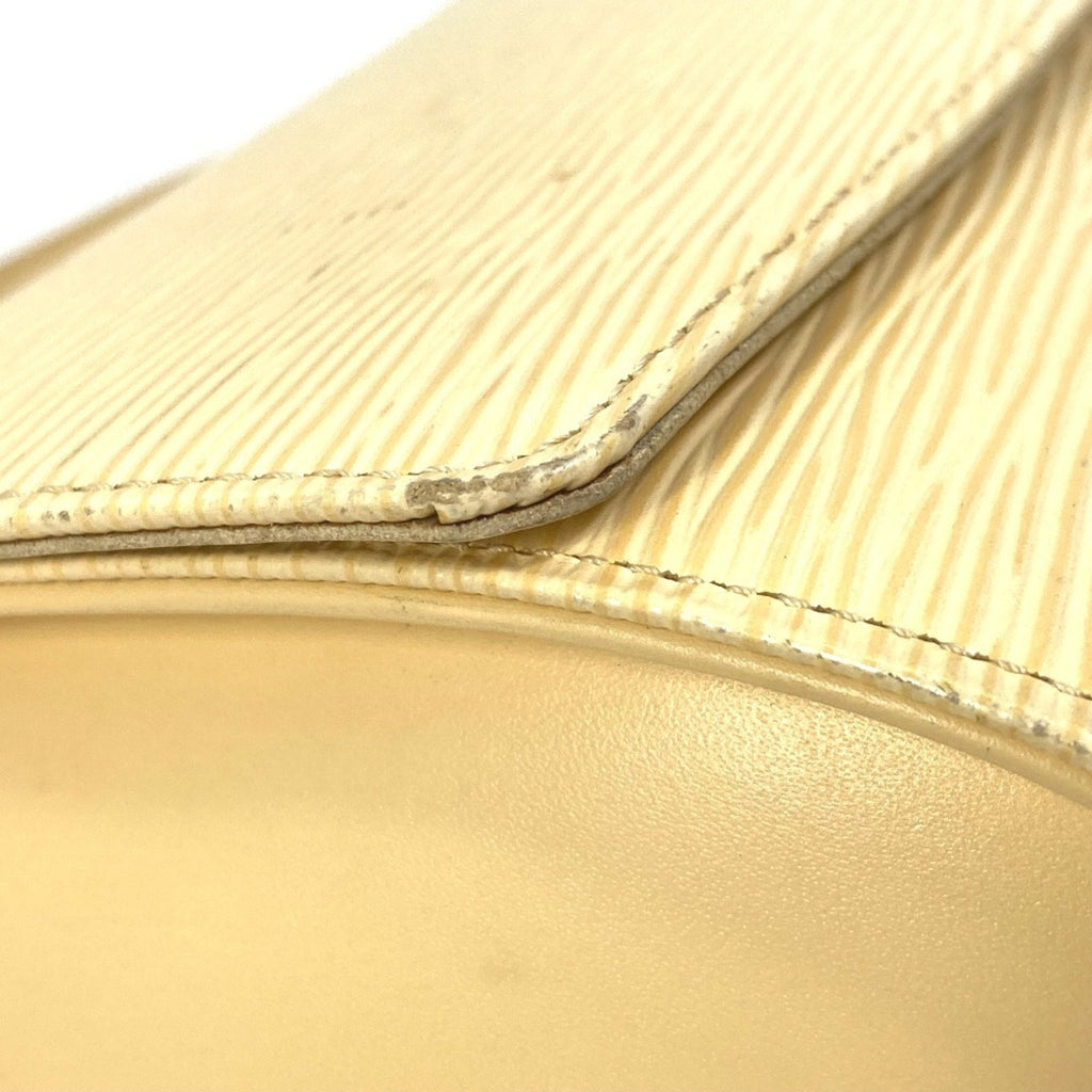 Louis Vuitton Epi Vanilla Yellow Epi Leather Shoulder Bag
