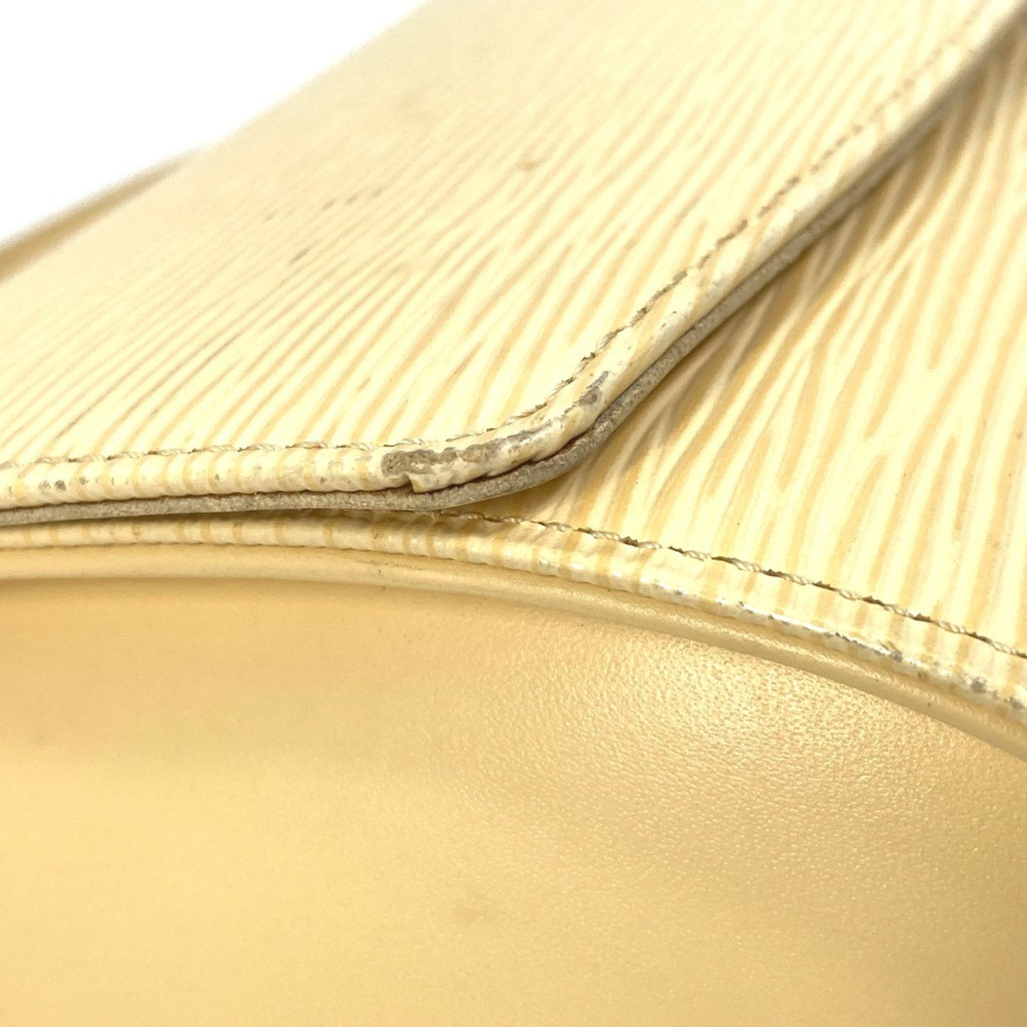 Louis Vuitton Epi Vanilla Yellow Epi Leather Shoulder Bag