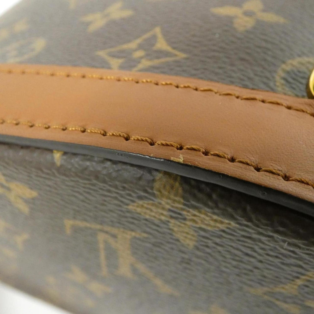 Louis Vuitton Marron Coated Canvas Backpack