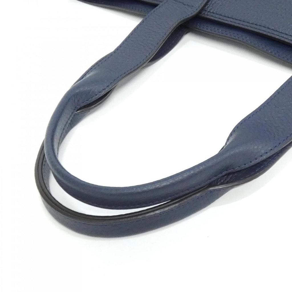 Louis Vuitton Navy Leather Handbag
