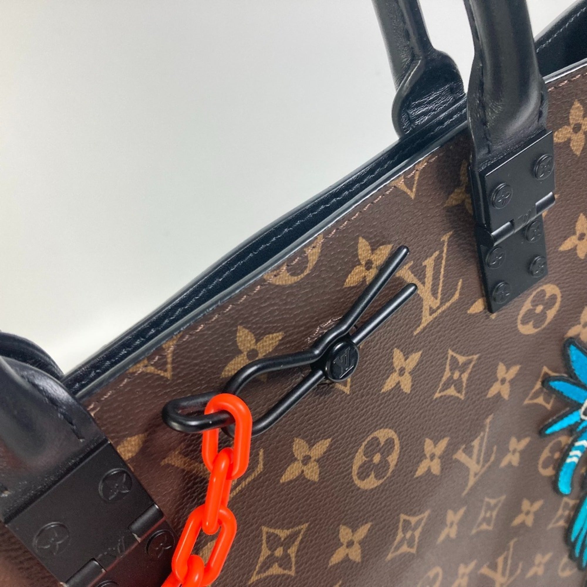 Louis Vuitton Brown Galle Monogram Monogram Shoulder Bag Tote Bag