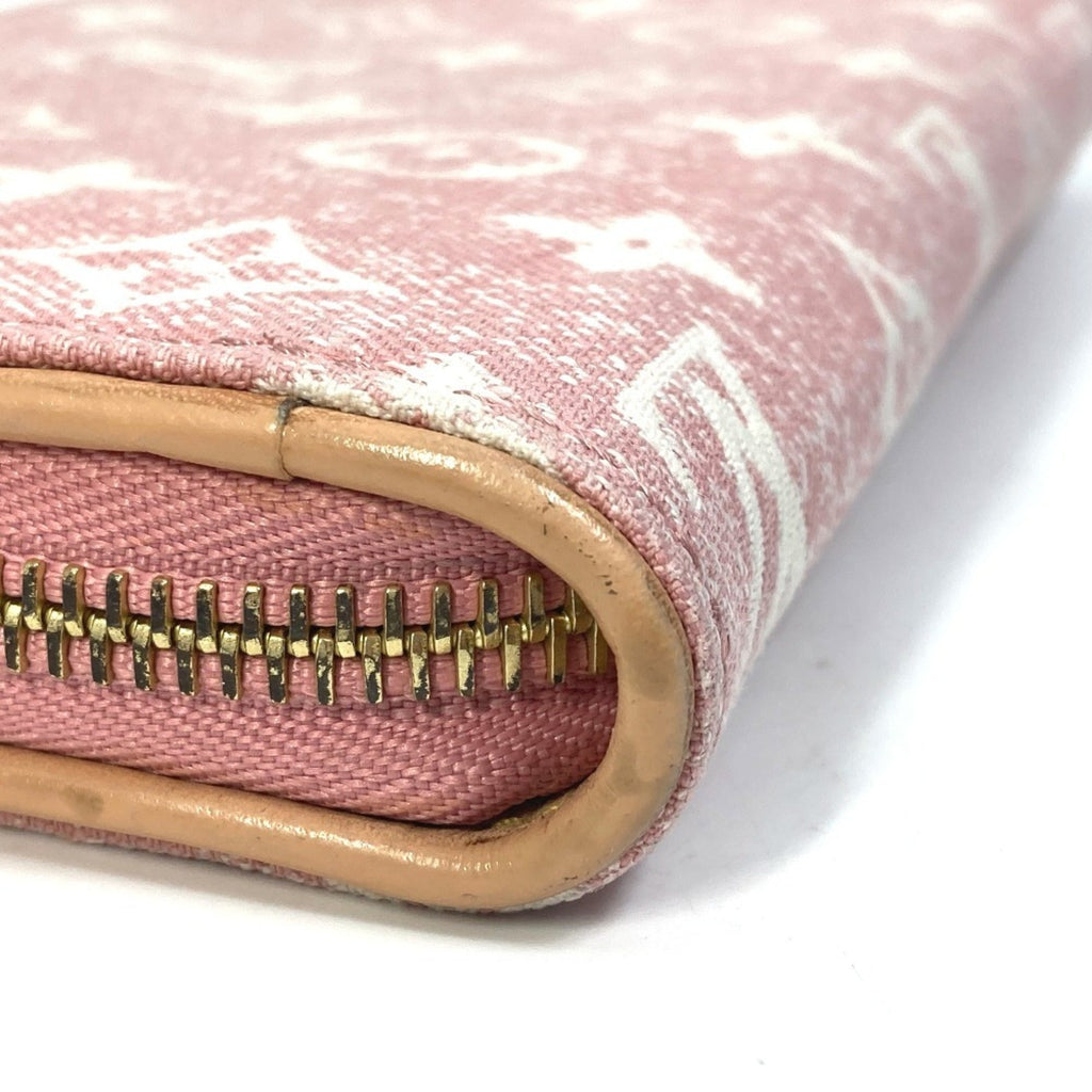 Louis Vuitton Monogram Denim Pink Monogram Denim Long Wallet