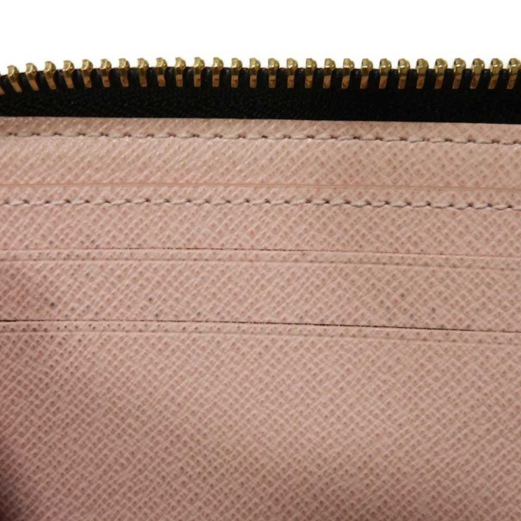 Louis Vuitton Brown Monogram Pink Rose Ballerine Monogram Canvas Leather Long Wallet