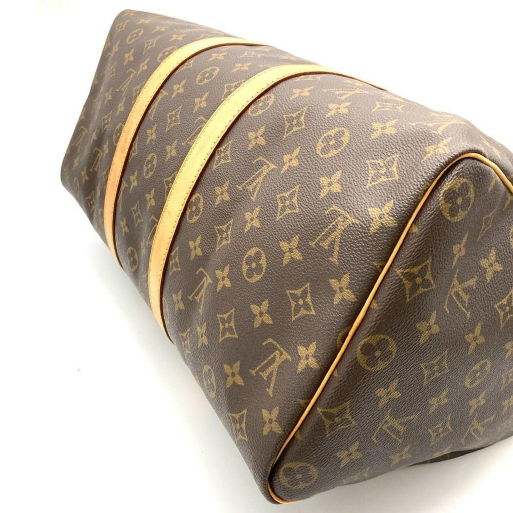 Louis Vuitton Brown Monogram Canvas Boston Bag