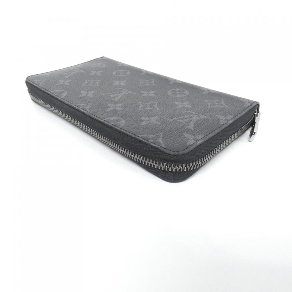Louis Vuitton Black Coated Canvas Long Wallet